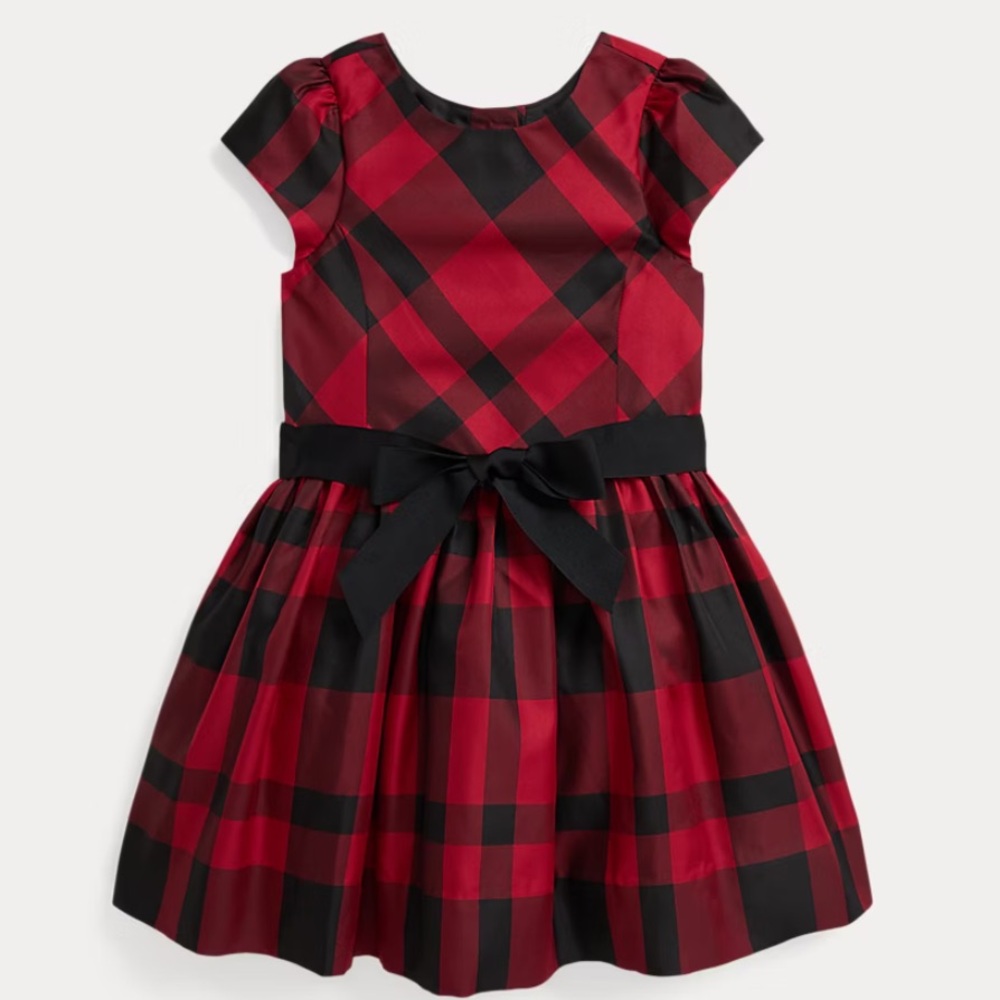 Ralph Lauren plaid taffeta dress size 18months